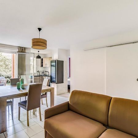 T2 Jardinet Avec Piscine, Parking Et Tennis 툴루즈 외부 사진